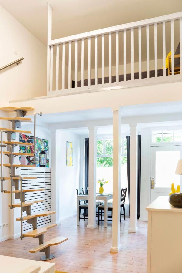 Spacious Loft Style Apartment In Berlin Willmersdorf Eksteriør bilde